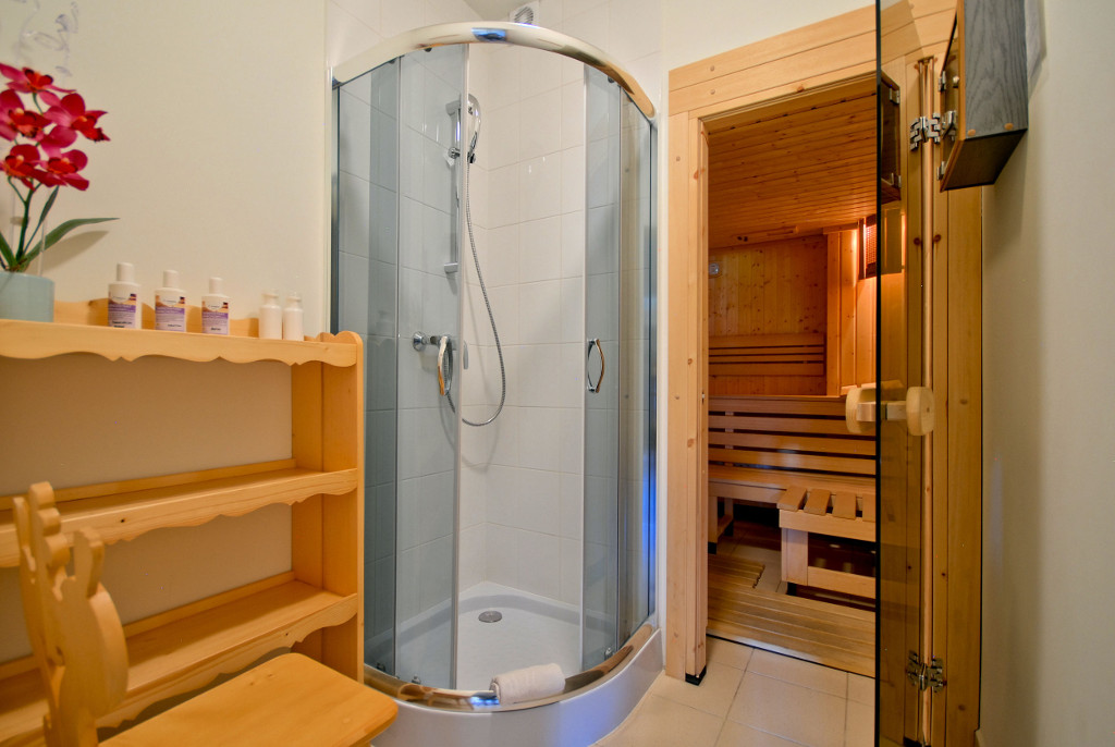 sauna dostępna dla gości - apartament nr 1 Forster House Zakopane